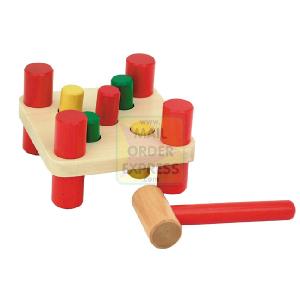 Toy Box Hammer and Pegs