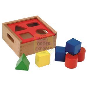Toy Box Wooden Sorting Box