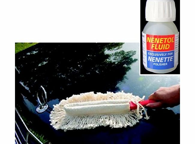Great Ideas NENETTE Brush   NENETOL Fluid - The LEGENDARY Car, Boat, Caravan, Furniture Duster amp; Polisher in One!