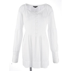 Great Plains Button Front Pintuck Blouse