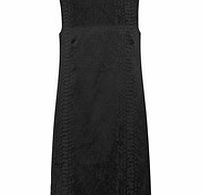 Viper black shift dress