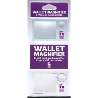 GREAT POINT LIGHT Wallet Magnifiers 2-pack