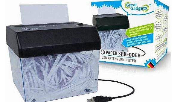 GreatGadgets 3065 USB Paper Shredder