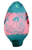 Greco 89cm Wooden Skimboard Red Dragon Design