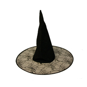 and Black Lace witches hat