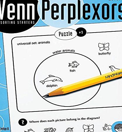 Green Board Games Mindware - Venn Perplexors Level A