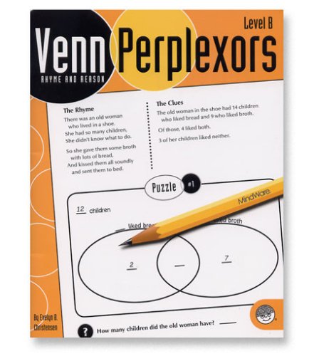Green Board Games Mindware - Venn Perplexors Level B
