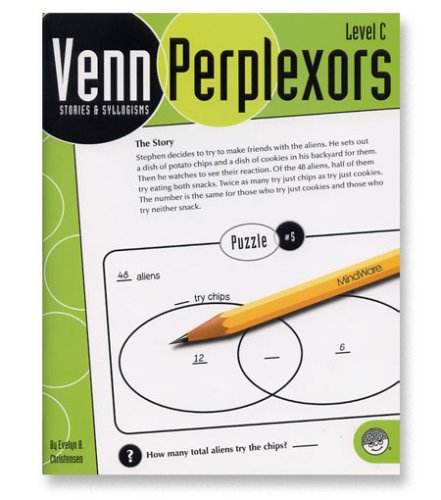 Green Board Games Mindware - Venn Perplexors Level C