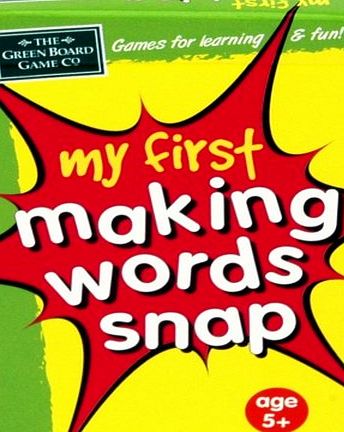 My First Making Words Snap