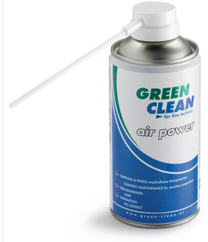 green Clean - 250ml AirPower Can (One use valve) - Ref. G-2025