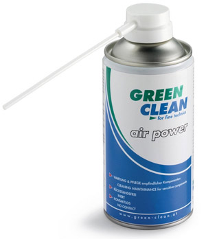 green Clean - 400ml AirPower Can (One use valve) - Ref. G-2040