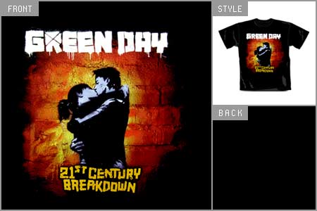 Green Day (21st Cover) T-shirt brv_12142000_P