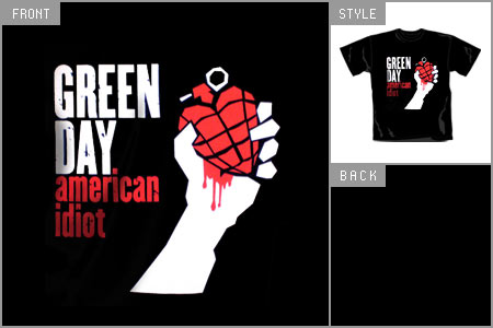 Green Day (American Idiot) T-shirt brv_12142008_P