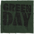 Green Day Drippy Logo (Canvas) Patch