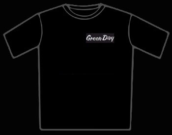 Green Day Embroided Logo T-Shirt