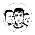 Green Day Faces Button Badges