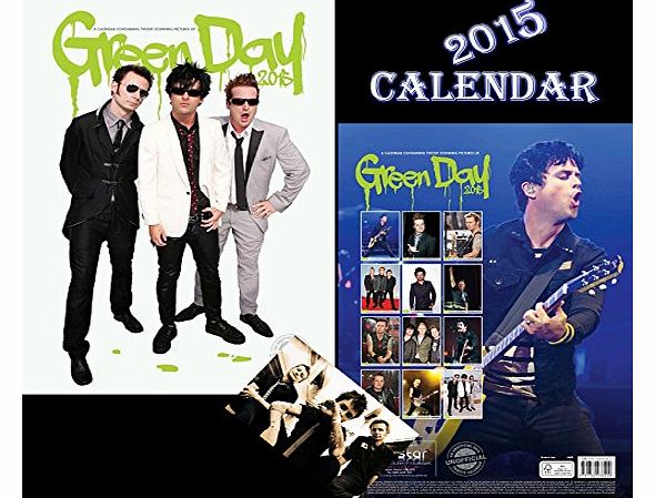 Green Day  CALENDAR 2015   GREEN DAY FRIDGE MAGNET