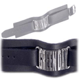 Logo Leather Wristband
