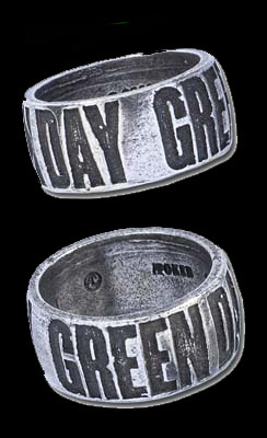 Green Day Logo Ring