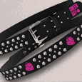 Green Day Pink Grenade Utility Leather