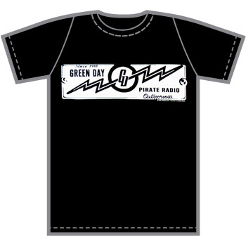 Green Day Pirate Radio T-Shirt