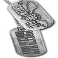 Green Day Wings Dog-Tag