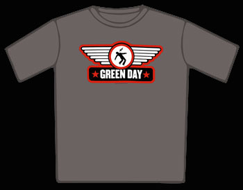 Green Day Wings T-Shirt
