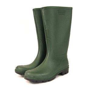 green Full Length Wellington Boot - Size 11/45