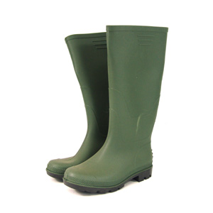 green Full Length Wellington Boot - Size 4/37