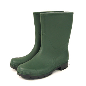 green Half Length Wellington Boot - Size 4/37