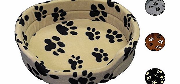 Green Jem Soft Pet Beds (Black, Medium)