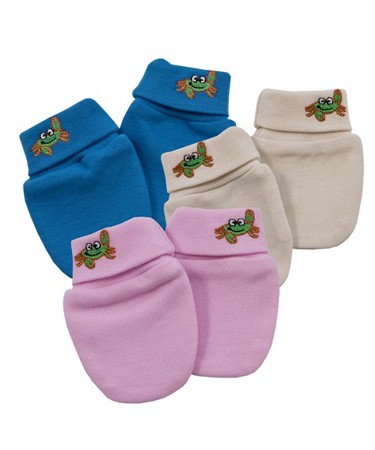 Organic Baby Scratch Mittens