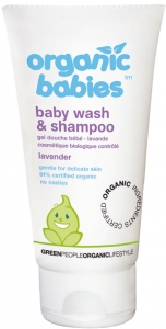 Green People LAVENDER BABY WASH and SHAMPOO
