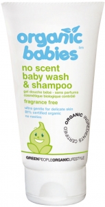 Green People NO SCENT BABY WASH and SHAMPOO