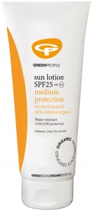 Green People NO SCENT SUN LOTION SPF25 (50ML)