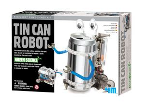Science Tin Can Robot