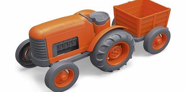 Green Toys TRTO-1042 Tractor Orange
