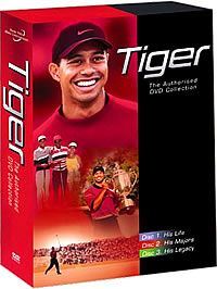 Green Umbrella TIGER WOODS THE AUTHORISED DVD COLLECTION