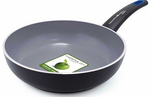 Siena 24cm 3D Ceramic Non-Stick Open