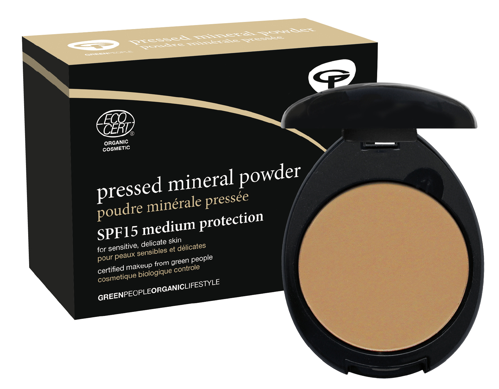 Greenpeople.co.uk Green People Pressed Mineral Powder SPF15 Maple