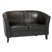Greenwich Leather Sofa, Black