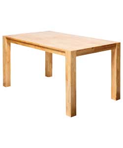 Solid Oak Wood Dining Table