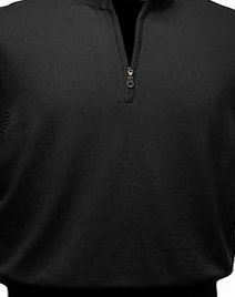 Greg Norman Mens Lined Pima Zip Vest