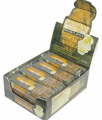 Grenade Reload Pack of 12 Flapjack Bars - Banoffee
