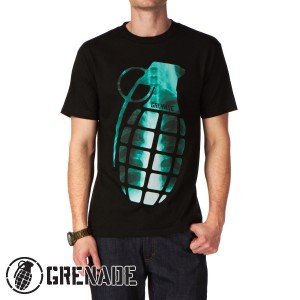 Grenade T-Shirts - Grenade X-Ray T-Shirt - Black