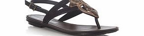 Grendha Magia black slingback sandals