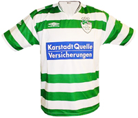 Greuther Furth Umbro Greuther Furth home 03/04