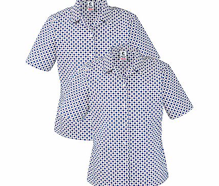 Grey Coat Hospital School Short Sleeve Blouse,