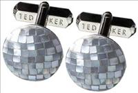 Grey Mad-Dog Cufflinks by Ted Baker