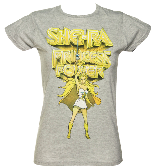 Grey She-Ra Princess of Power Ladies T-Shirt